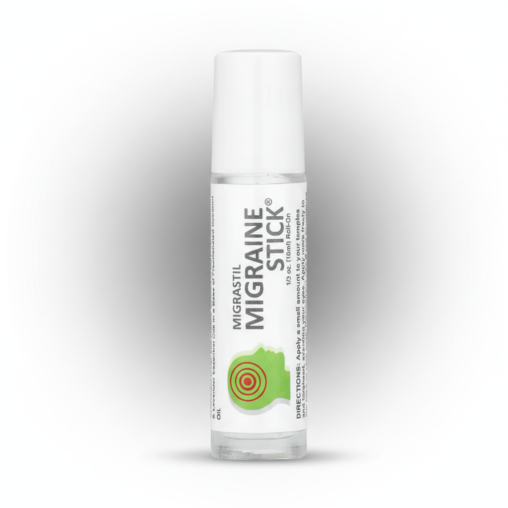 ⚡Despídete del dolor de cabeza en minutos, sin pastillas, fácil e inmediato con Migraine Stick 2x1