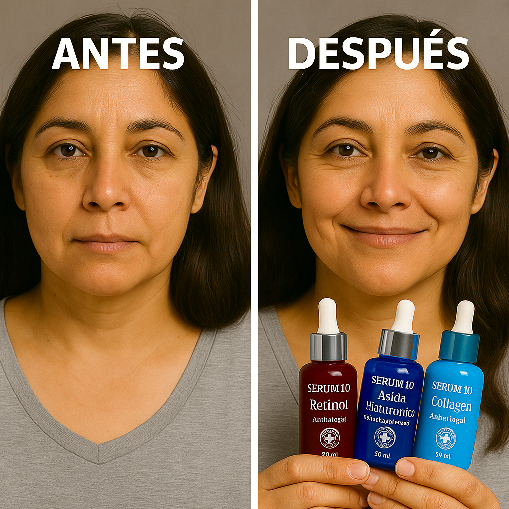 "Duo Radiante SERUM 10®" 👉 "Solo por hoy te regalamos el Colágeno"