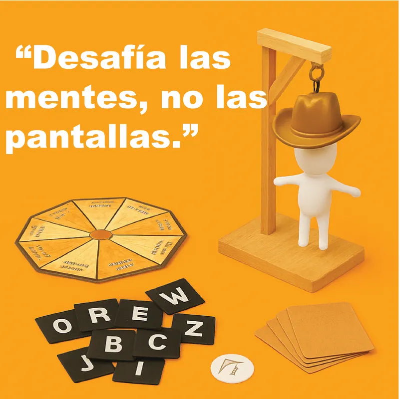 "AHORCADO®" 👉 “Compite, ríe y desconéctate de las pantallas” 🏆