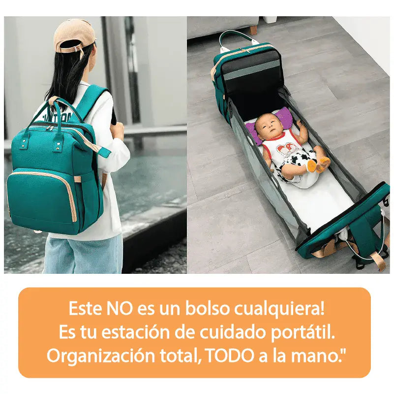 "PAÑALERA®" 👉 “Porque ser mamá ya pesa bastante… tu pañalera no tiene que hacerlo.”
