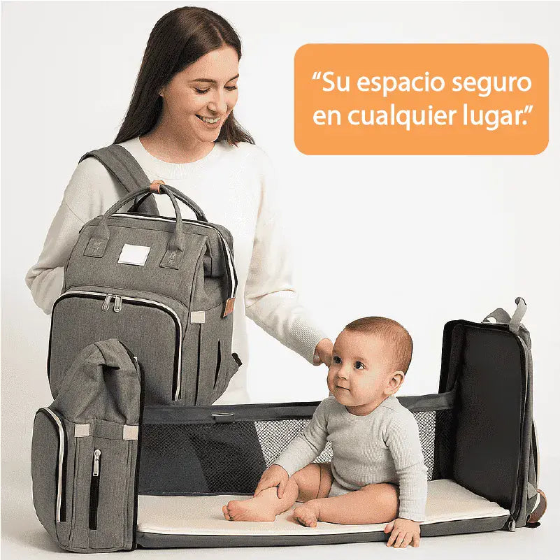 "PAÑALERA®" 👉 “Porque ser mamá ya pesa bastante… tu pañalera no tiene que hacerlo.”