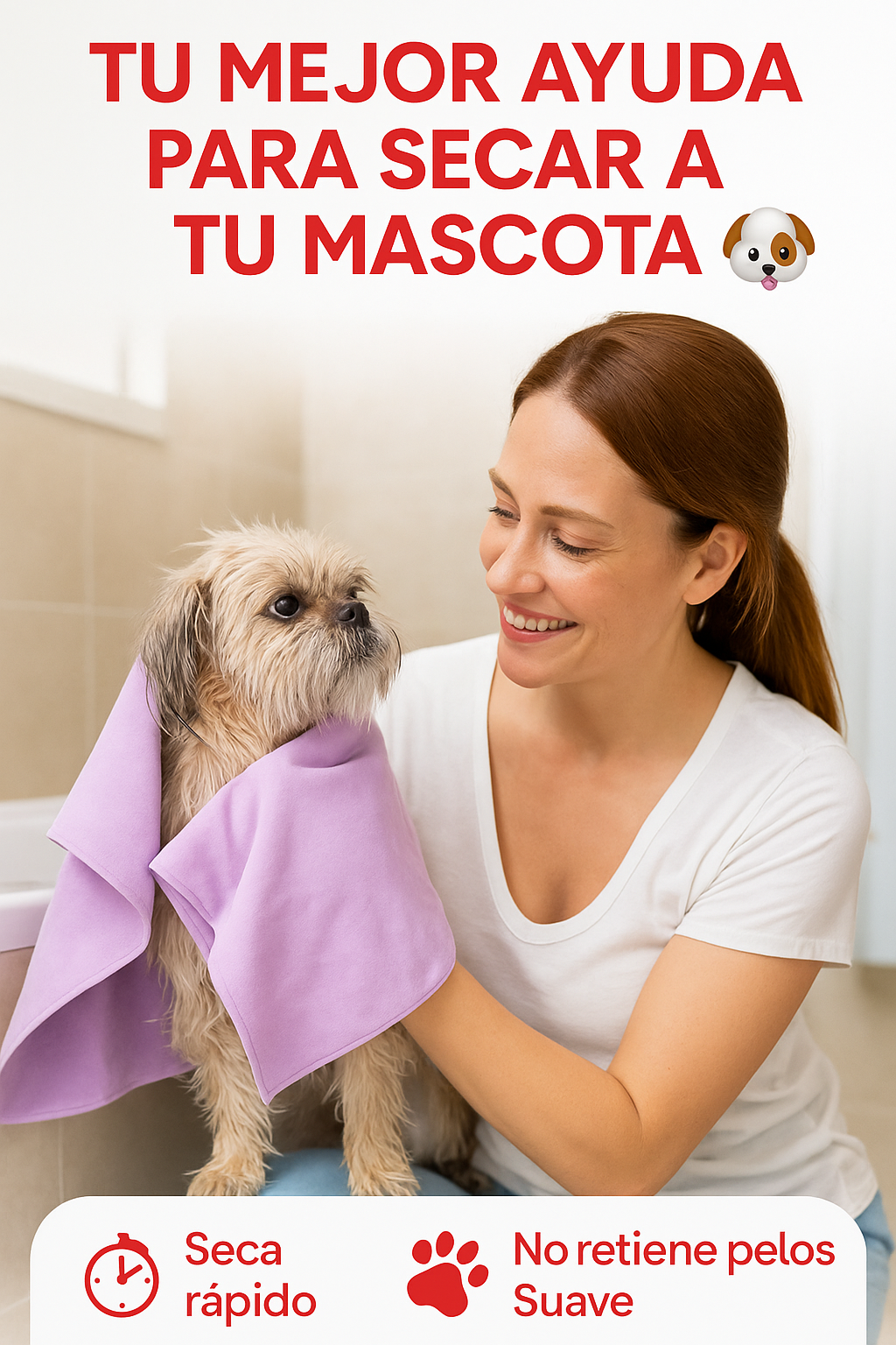 Toalla Ultraabsorbente Multitask (Mascotas)