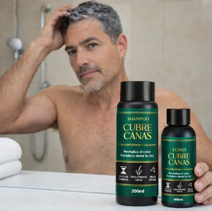🔥 El único tratamiento efectivo para las canas.