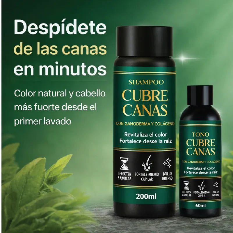🔥 El único tratamiento efectivo para las canas.