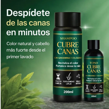 🔥 El único tratamiento efectivo para las canas.