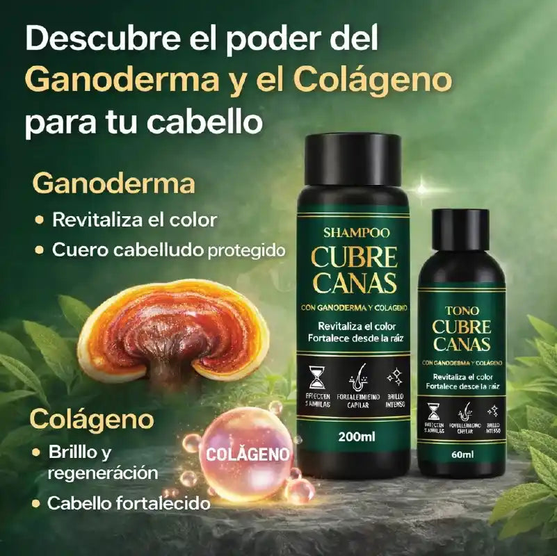 🔥 El único tratamiento efectivo para las canas.