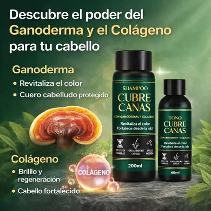 🔥 El único tratamiento efectivo para las canas.