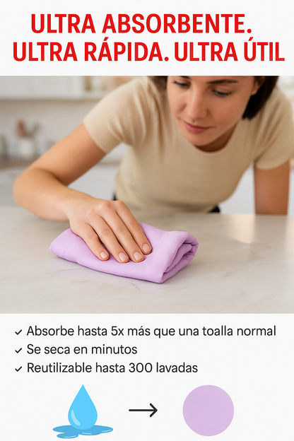 Toalla Ultraabsorbente Multitask (Hogar)