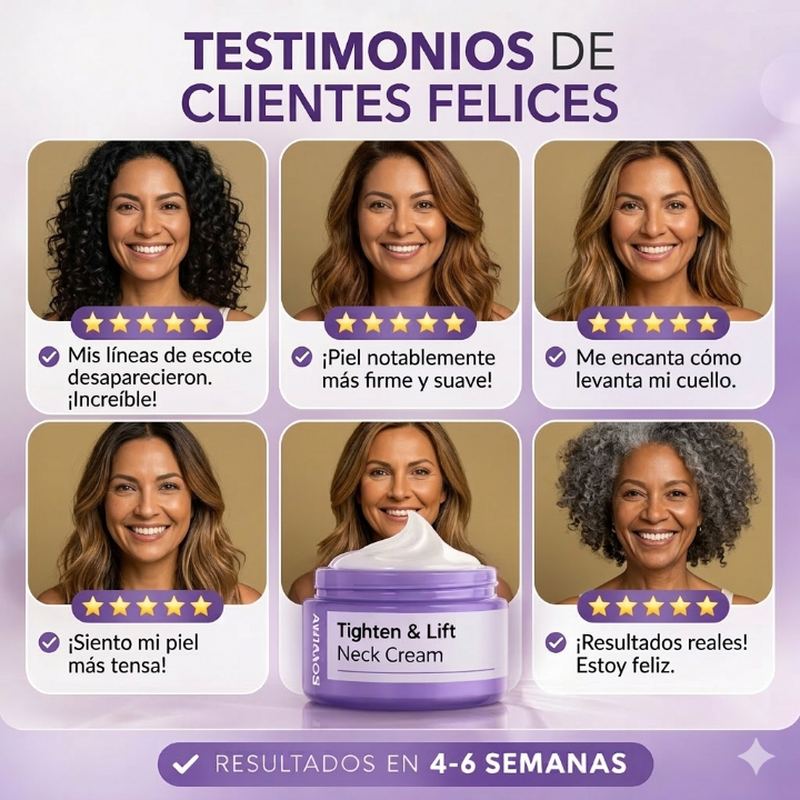 Crema Reafirmante Lifting para el Cuello y pecho