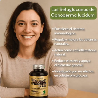 GANODERMA® 👉Suplemento de hongos para potenciar la energía y la vitalidad del sistema inmunológico ⚡