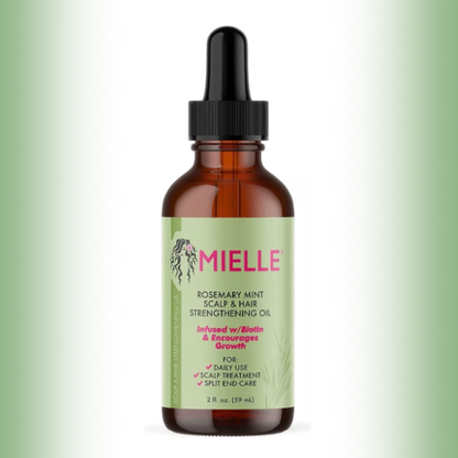 🌿 ¿La caída del cabello no se cura se trata  ? - Mielle Rosemary Mint te cura desde la Raiz