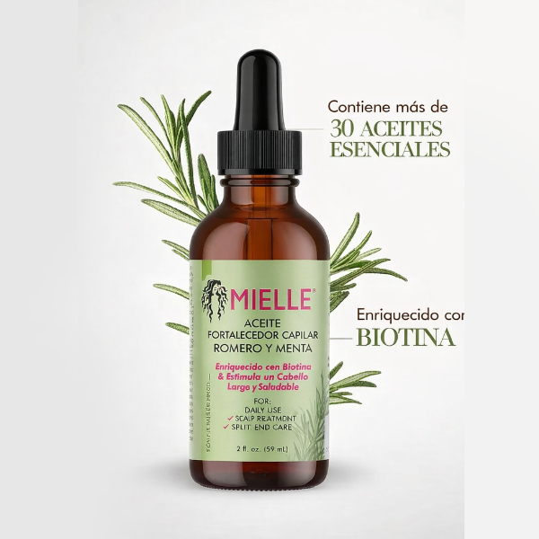 🌿 ¿La caída del cabello no se cura se trata  ? - Mielle Rosemary Mint te cura desde la Raiz