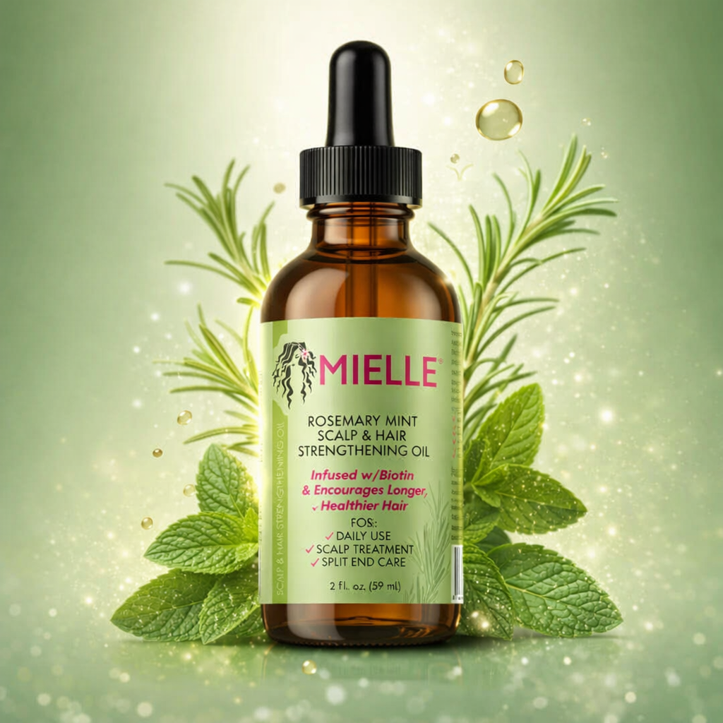 🌿 ¿La caída del cabello no se cura se trata  ? - Mielle Rosemary Mint te cura desde la Raiz