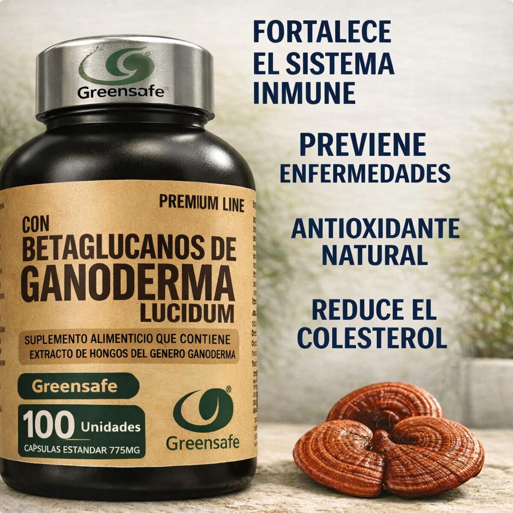 GANODERMA® 👉Suplemento de hongos para potenciar la energía y la vitalidad del sistema inmunológico ⚡