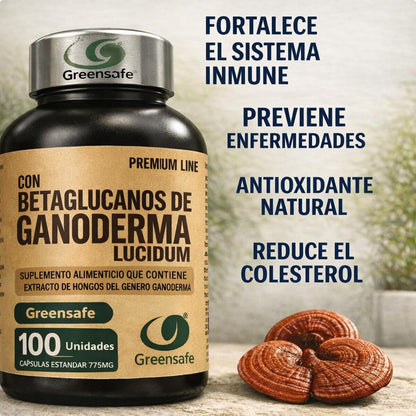 GANODERMA® 👉Suplemento de hongos para potenciar la energía y la vitalidad del sistema inmunológico ⚡