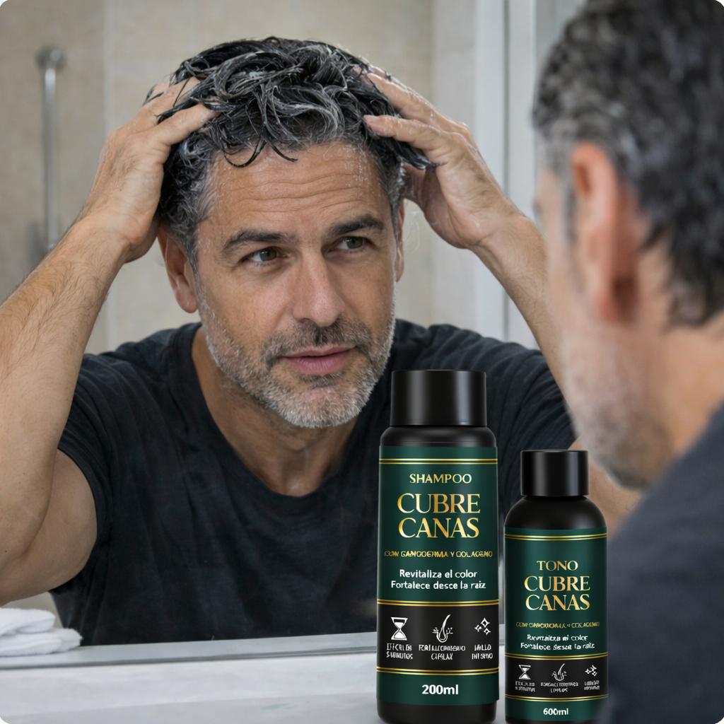 🔥 El único tratamiento efectivo para las canas.