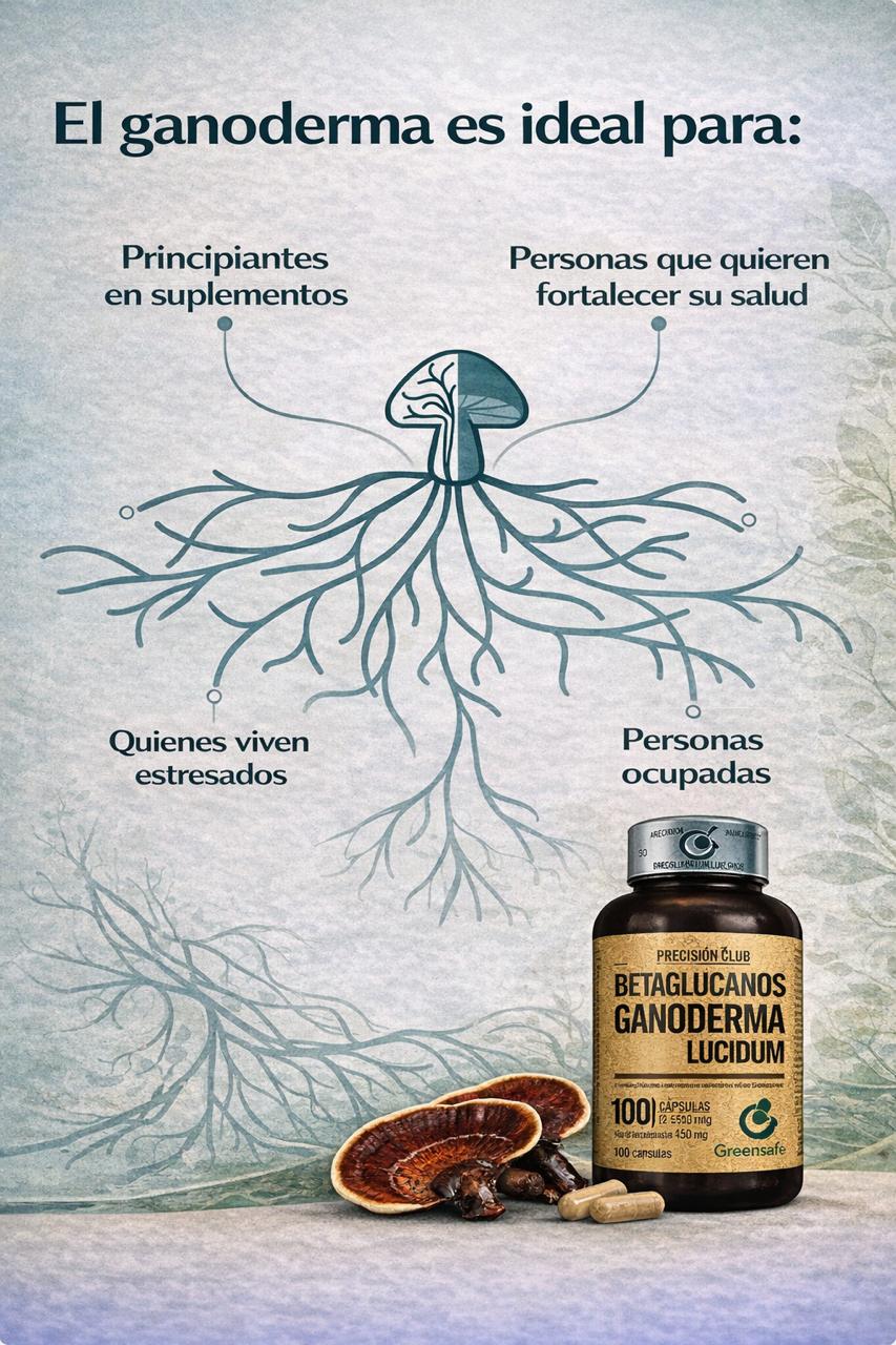 GANODERMA® 👉Suplemento de hongos para potenciar la energía y la vitalidad del sistema inmunológico ⚡