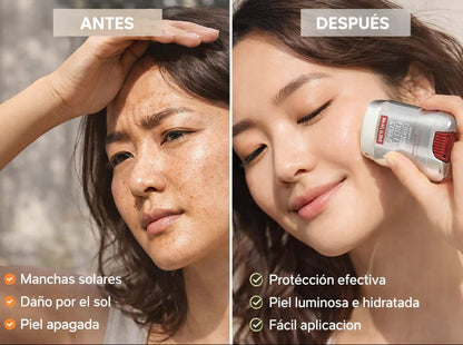 Si Tienes Piel Sensible , Este Protector Solar Coreano en Barra te Rejuvenece la Piel.