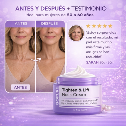 Crema Reafirmante Lifting para el Cuello y pecho